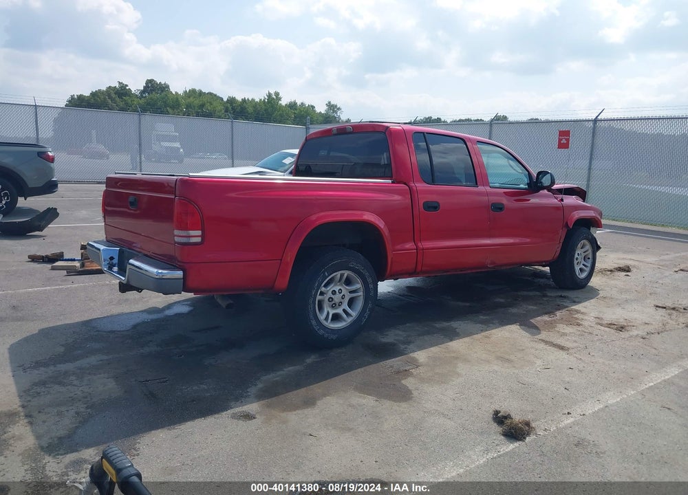 2001 DODGE DAKOTA SLT/SPORT VIN: 1B7HL2AN91S292575