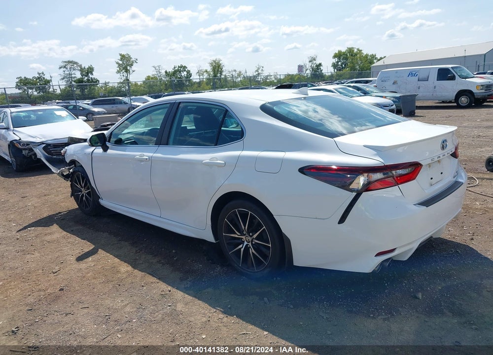 2021 TOYOTA CAMRY SE HYBRID VIN: 4T1S31AKXMU562682