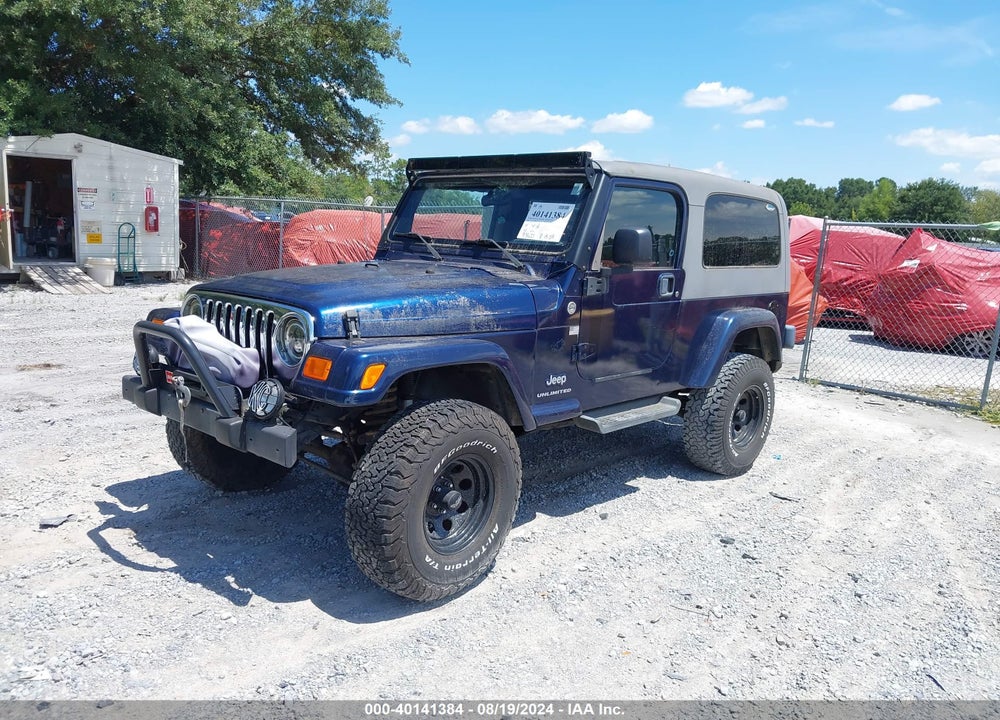 2005 JEEP WRANGLER UNLIMITED VIN: 1J4FA44S95P311137