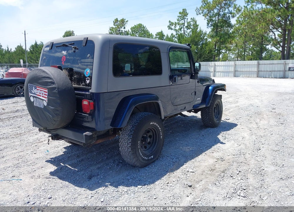 2005 JEEP WRANGLER UNLIMITED VIN: 1J4FA44S95P311137