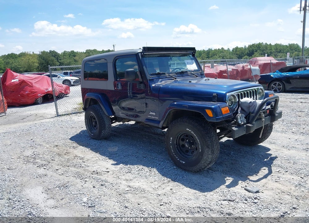 2005 JEEP WRANGLER UNLIMITED VIN: 1J4FA44S95P311137