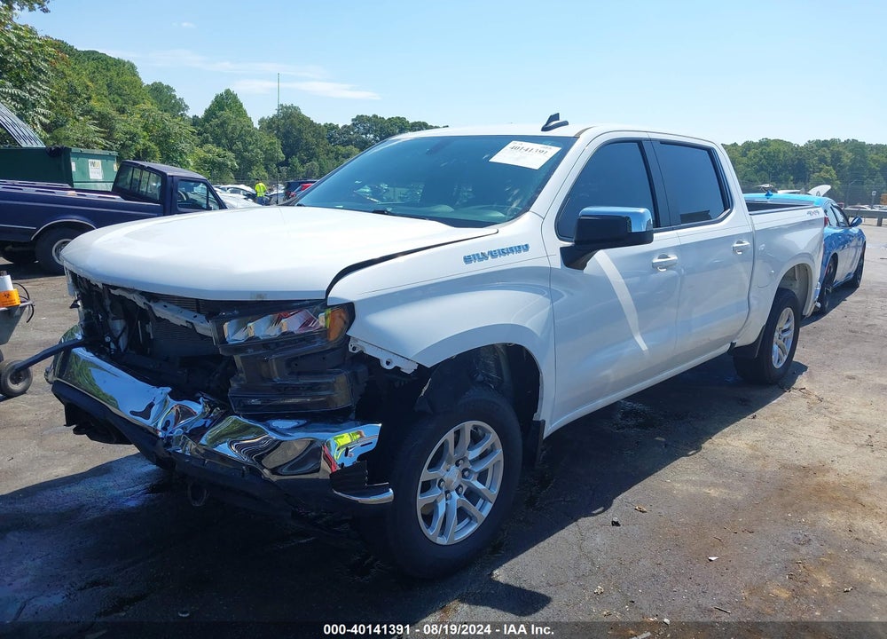 2021 CHEVROLET SILVERADO 1500 4WD SHORT BED LT VIN: 3GCUYDED3MG392289