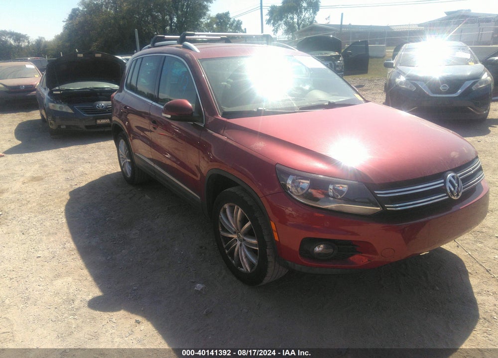 2012 VOLKSWAGEN TIGUAN SE VIN: WVGBV7AX7CW001657