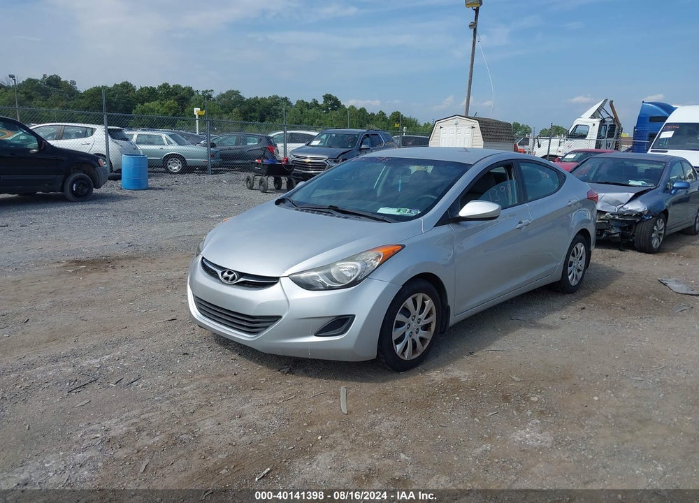 2013 HYUNDAI ELANTRA GLS VIN: 5NPDH4AE0DH203829