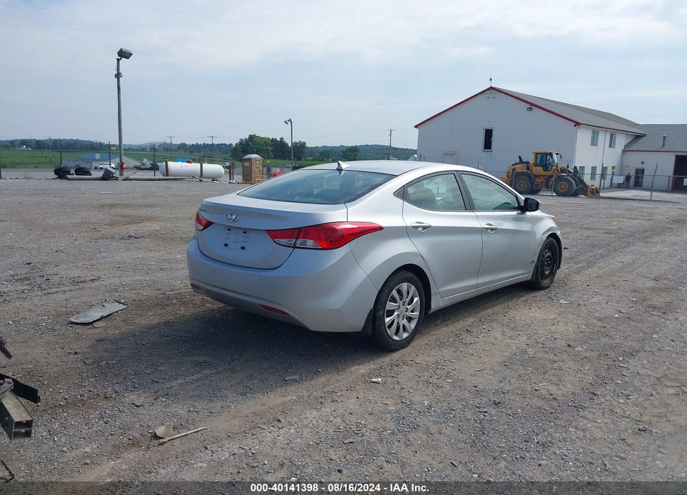 2013 HYUNDAI ELANTRA GLS VIN: 5NPDH4AE0DH203829