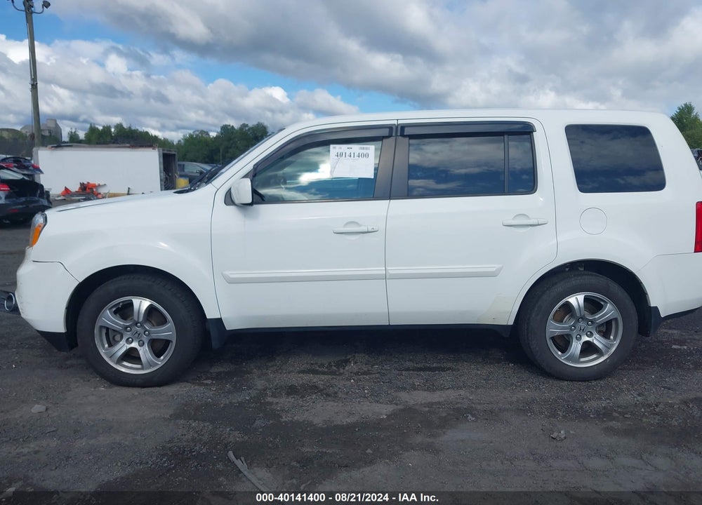 2014 HONDA PILOT EX-L VIN: 5FNYF4H78EB037302