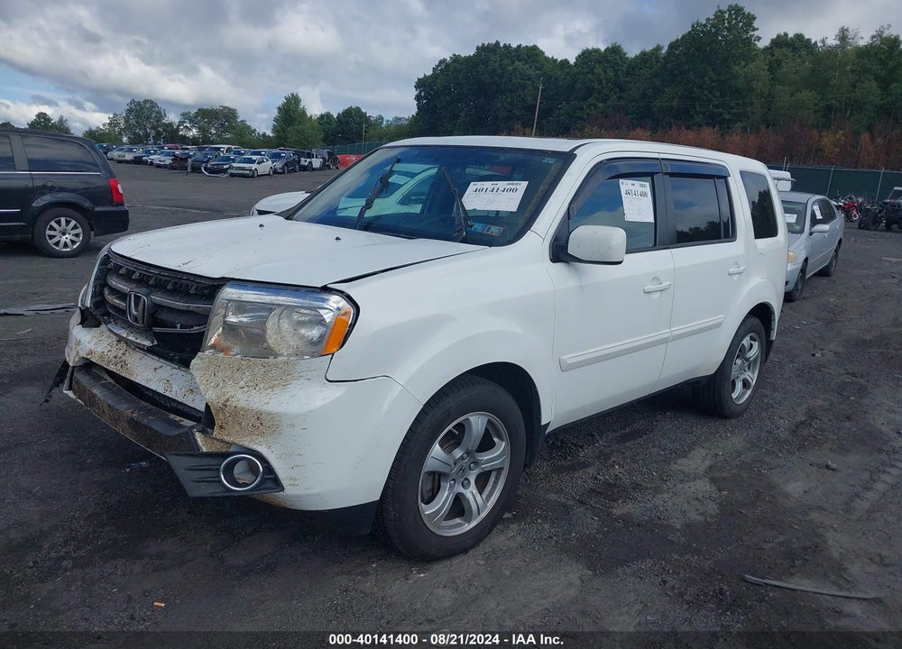 2014 HONDA PILOT EX-L VIN: 5FNYF4H78EB037302