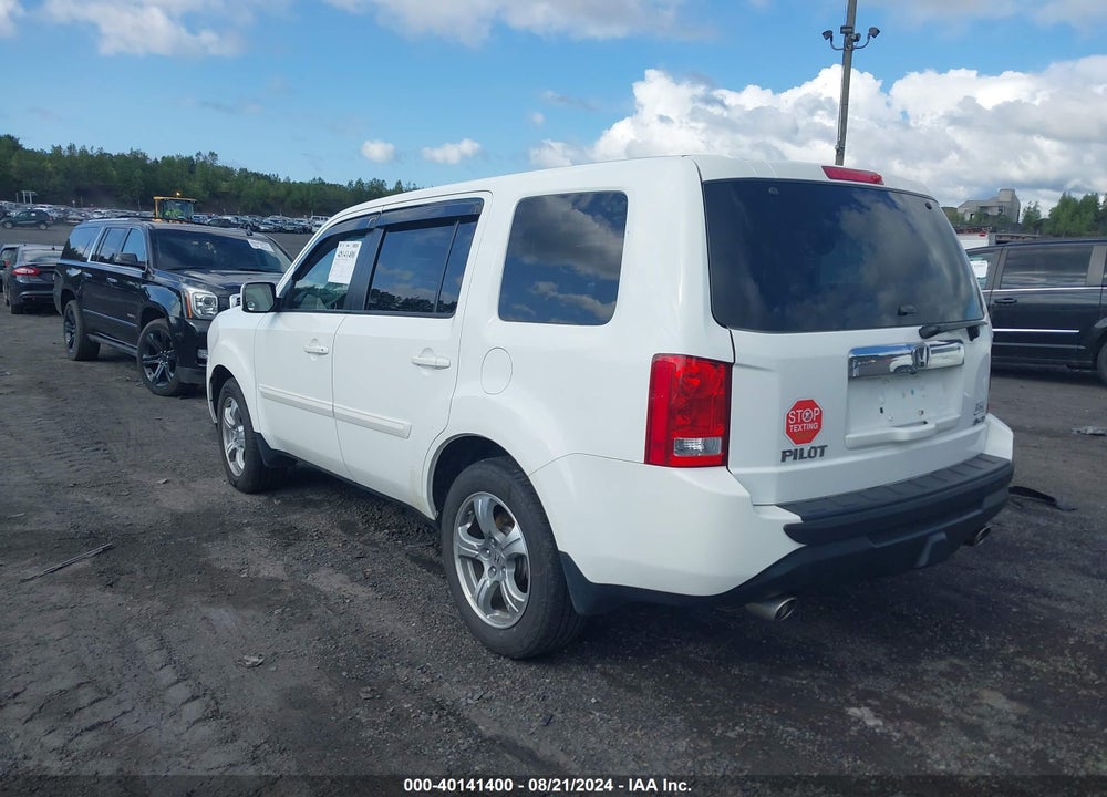 2014 HONDA PILOT EX-L VIN: 5FNYF4H78EB037302