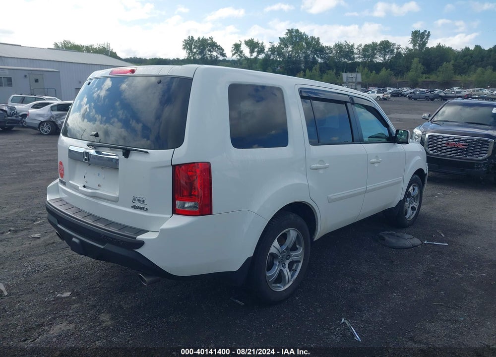 2014 HONDA PILOT EX-L VIN: 5FNYF4H78EB037302