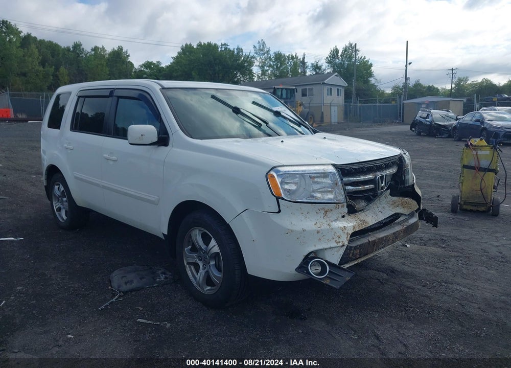 2014 HONDA PILOT EX-L VIN: 5FNYF4H78EB037302