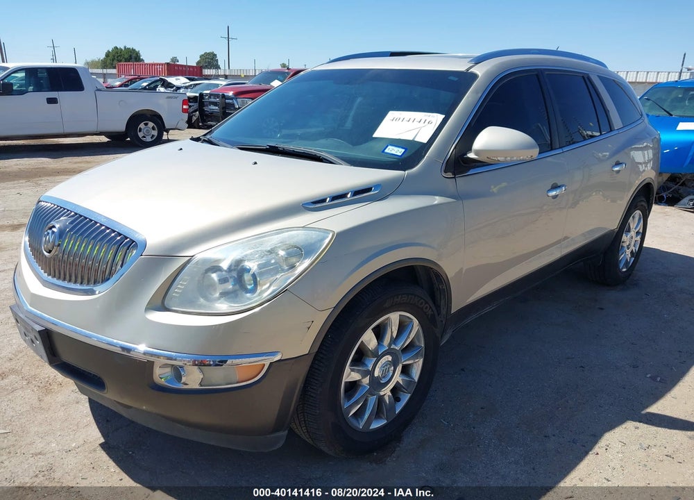 2012 BUICK ENCLAVE LEATHER VIN: 5GAKRCED7CJ101080