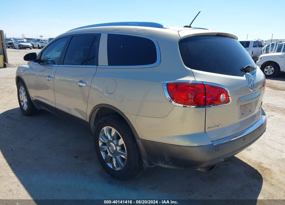 2012 BUICK ENCLAVE LEATHER VIN: 5GAKRCED7CJ101080