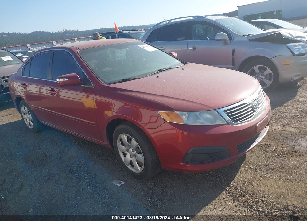 2009 KIA OPTIMA LX VIN: KNAGE228895299040