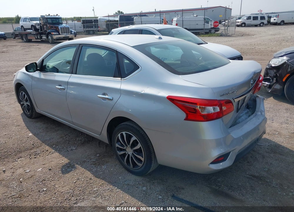 2017 NISSAN SENTRA SV VIN: 3N1AB7APXHY252507