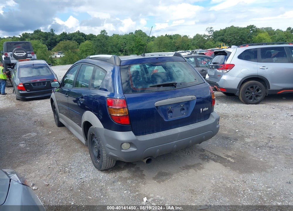 2005 PONTIAC VIBE VIN: 5Y2SL63805Z438119