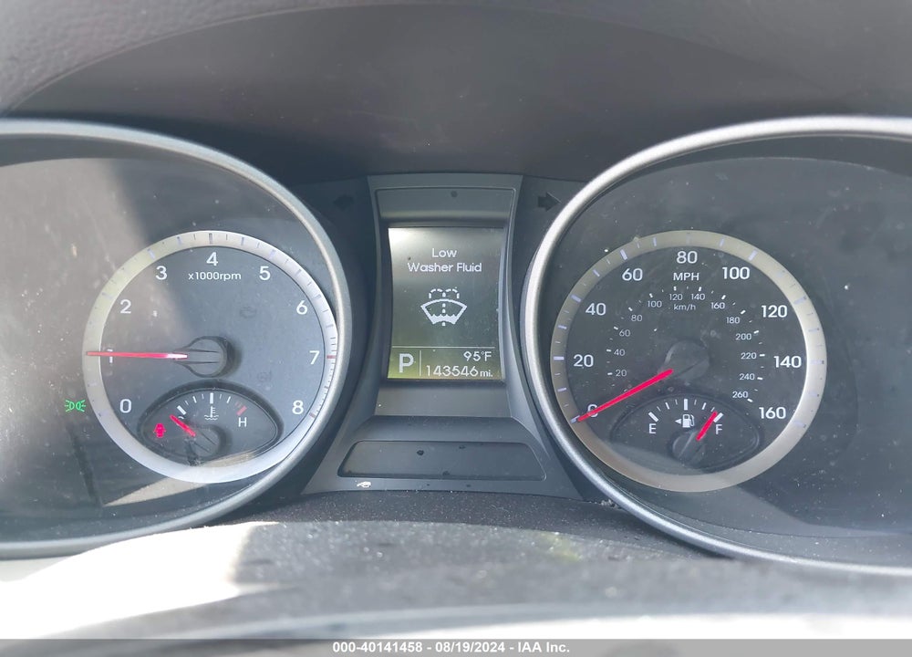 2014 HYUNDAI SANTA FE SPORT 2.4L VIN: 5XYZT3LBXEG205663