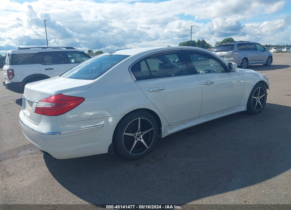 2013 HYUNDAI GENESIS 3.8 VIN: KMHGC4DD0DU224499