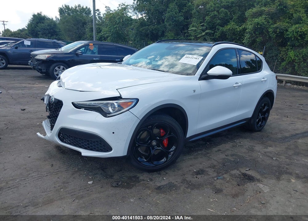 2022 ALFA ROMEO STELVIO TI AWD VIN: ZASPAKBNXN7D26961