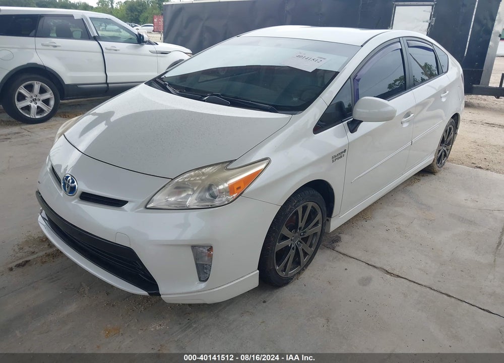 2012 TOYOTA PRIUS THREE VIN: JTDKN3DU2C1487869