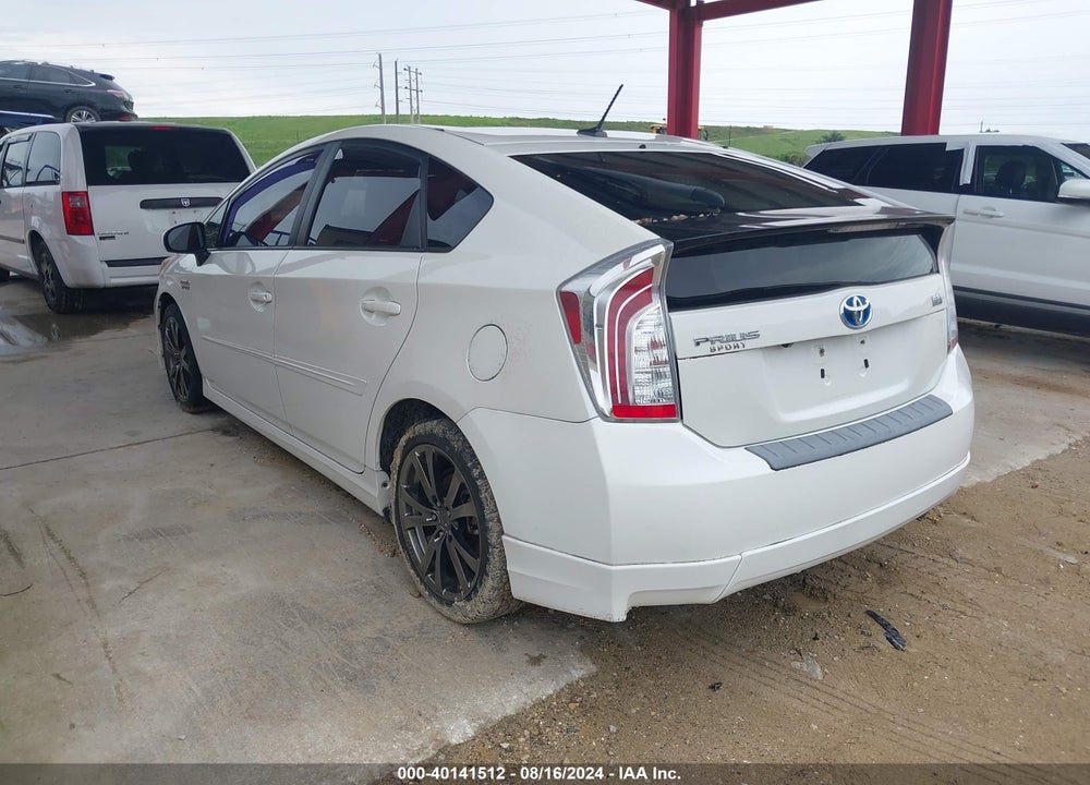 2012 TOYOTA PRIUS THREE VIN: JTDKN3DU2C1487869