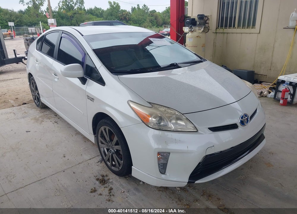 2012 TOYOTA PRIUS THREE VIN: JTDKN3DU2C1487869