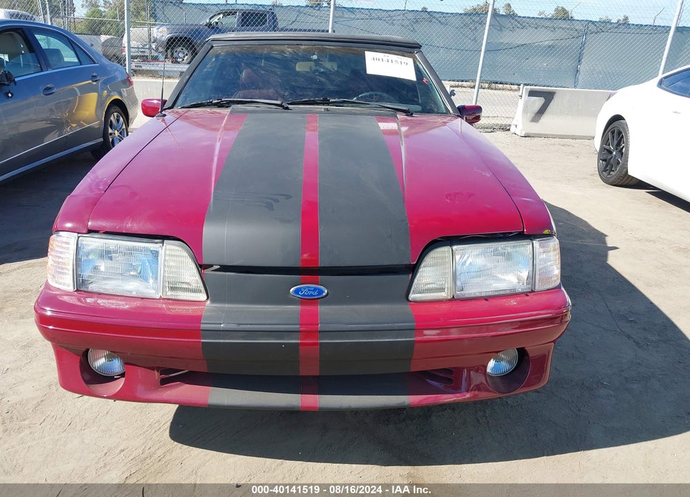 1989 FORD MUSTANG GT/COBRA GT VIN: 1FABP45E4KF304387