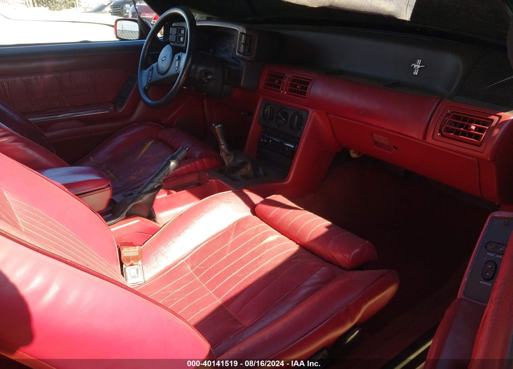 1989 FORD MUSTANG GT/COBRA GT VIN: 1FABP45E4KF304387