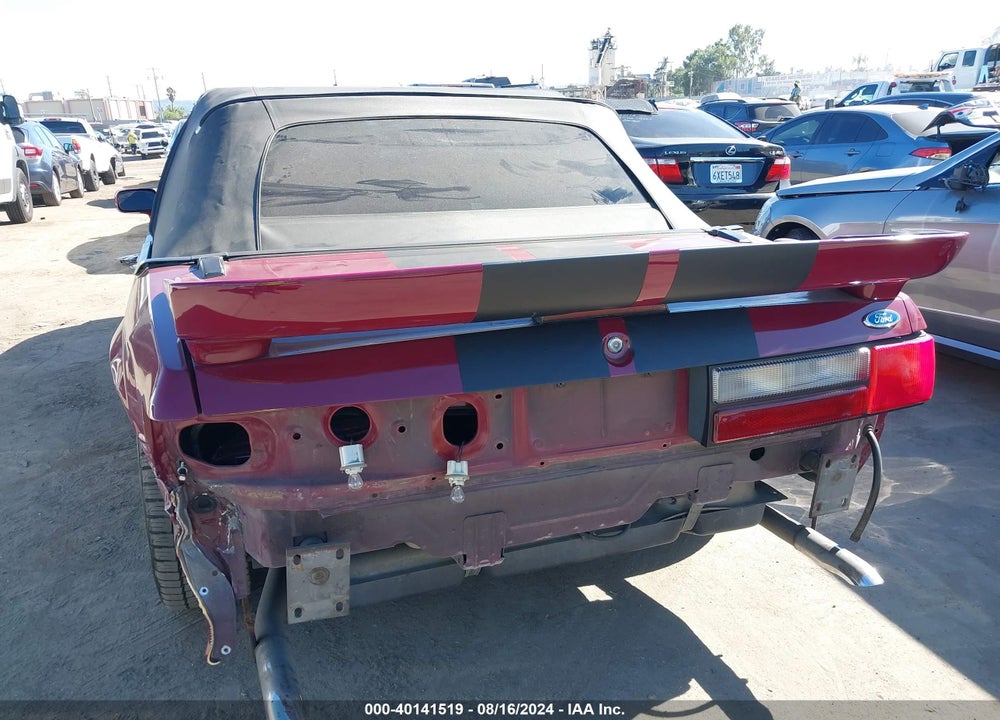 1989 FORD MUSTANG GT/COBRA GT VIN: 1FABP45E4KF304387