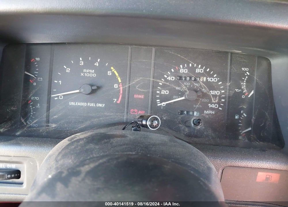 1989 FORD MUSTANG GT/COBRA GT VIN: 1FABP45E4KF304387