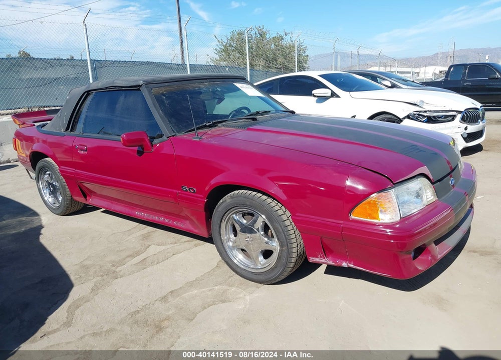 1989 FORD MUSTANG GT/COBRA GT VIN: 1FABP45E4KF304387