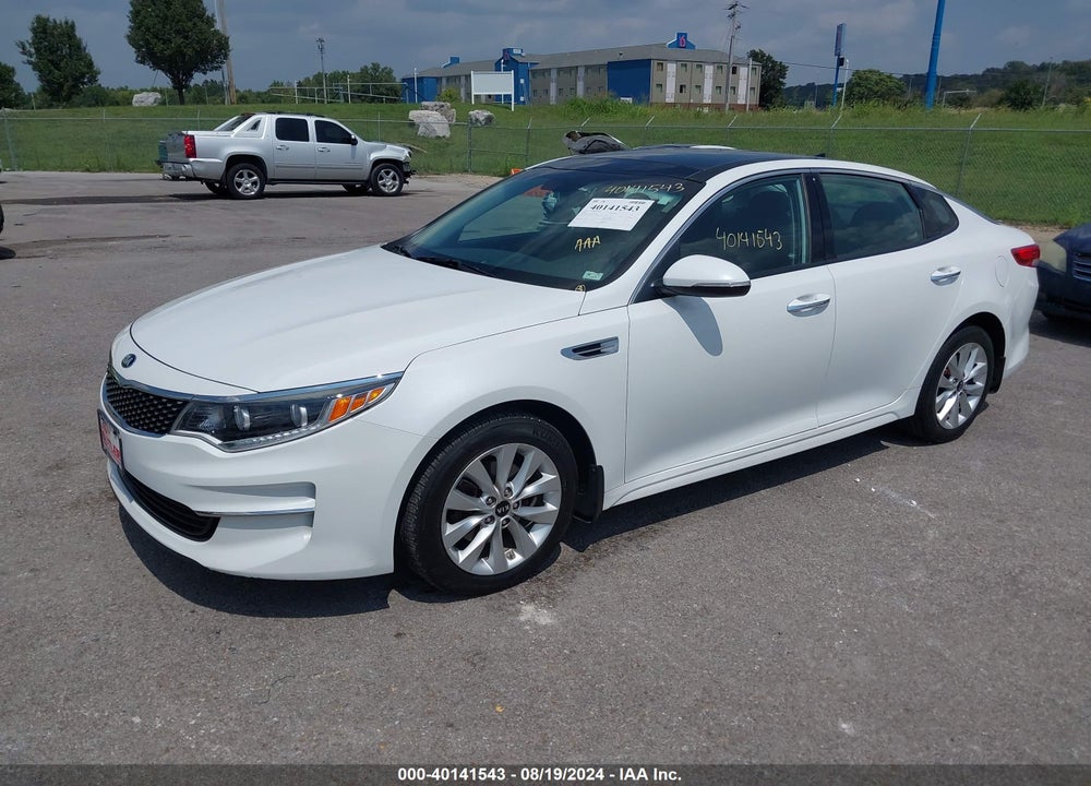 2016 KIA OPTIMA EX VIN: 5XXGU4L32GG121489