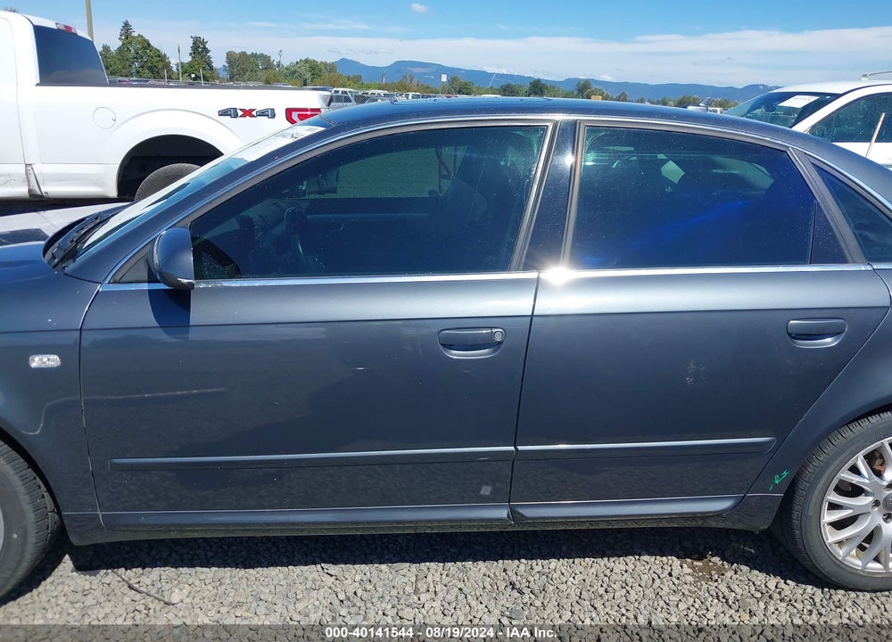 2008 AUDI A4 2.0T/2.0T SPECIAL EDITION VIN: WAUDF78E08A163730