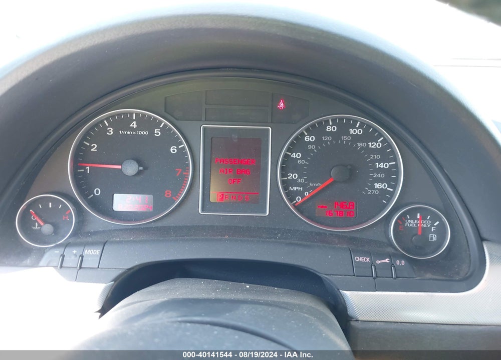 2008 AUDI A4 2.0T/2.0T SPECIAL EDITION VIN: WAUDF78E08A163730