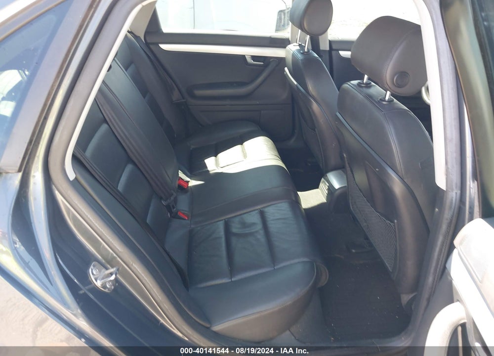 2008 AUDI A4 2.0T/2.0T SPECIAL EDITION VIN: WAUDF78E08A163730