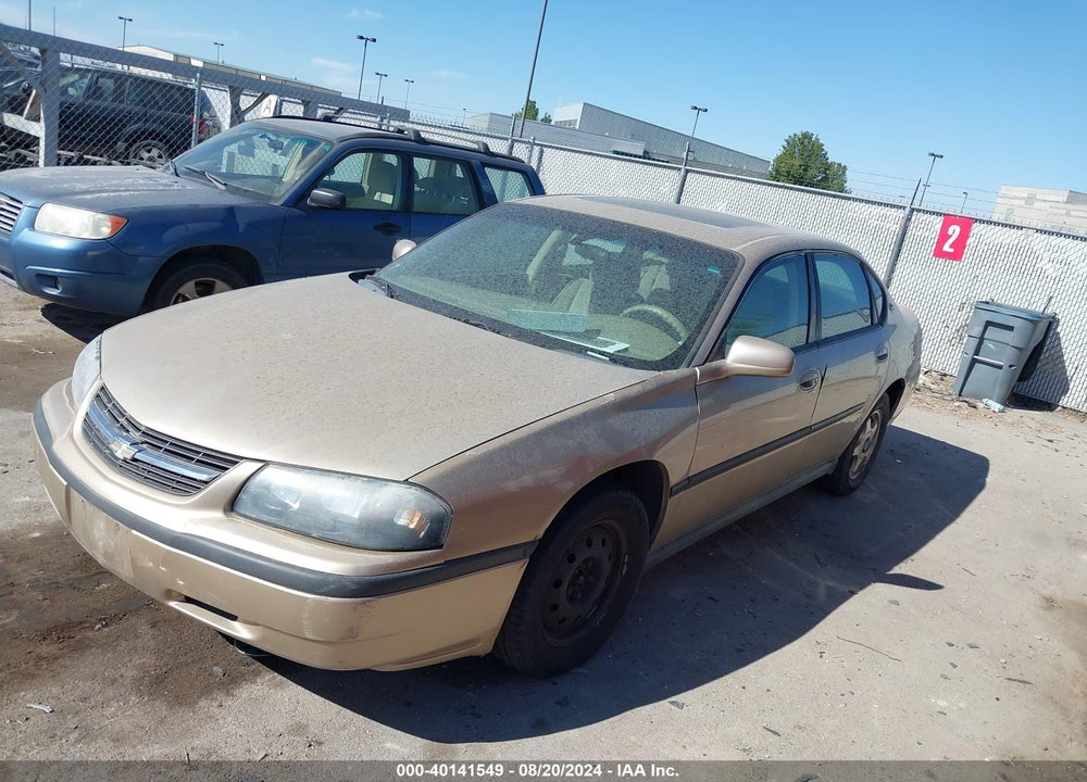 2005 CHEVROLET IMPALA VIN: 2G1WF52E359395294