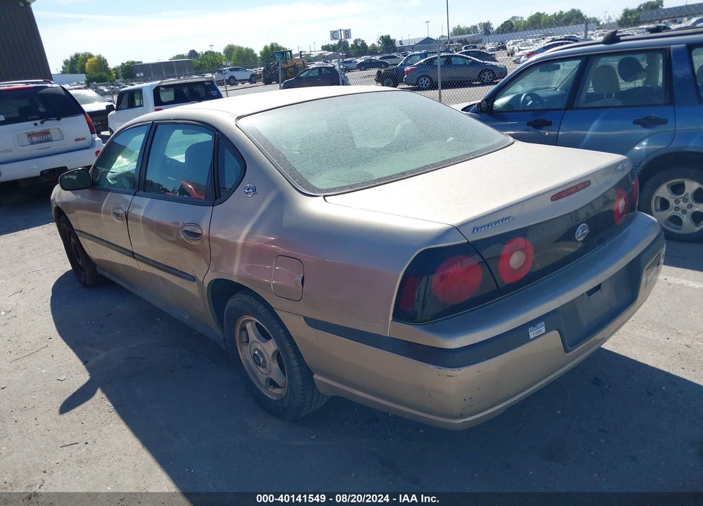 2005 CHEVROLET IMPALA VIN: 2G1WF52E359395294