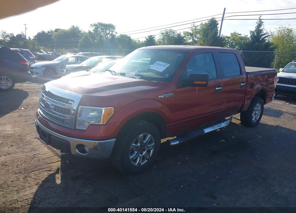 2013 FORD F-150 XLT VIN: 1FTFW1EF5DKD03958