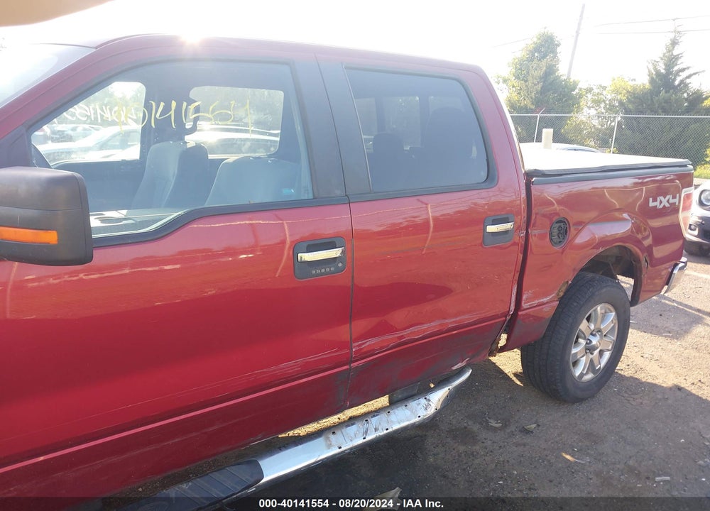 2013 FORD F-150 XLT VIN: 1FTFW1EF5DKD03958