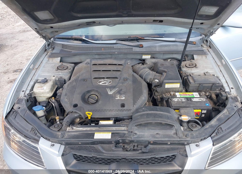 2008 HYUNDAI SONATA GLS V6 VIN: 5NPET46F58H346186