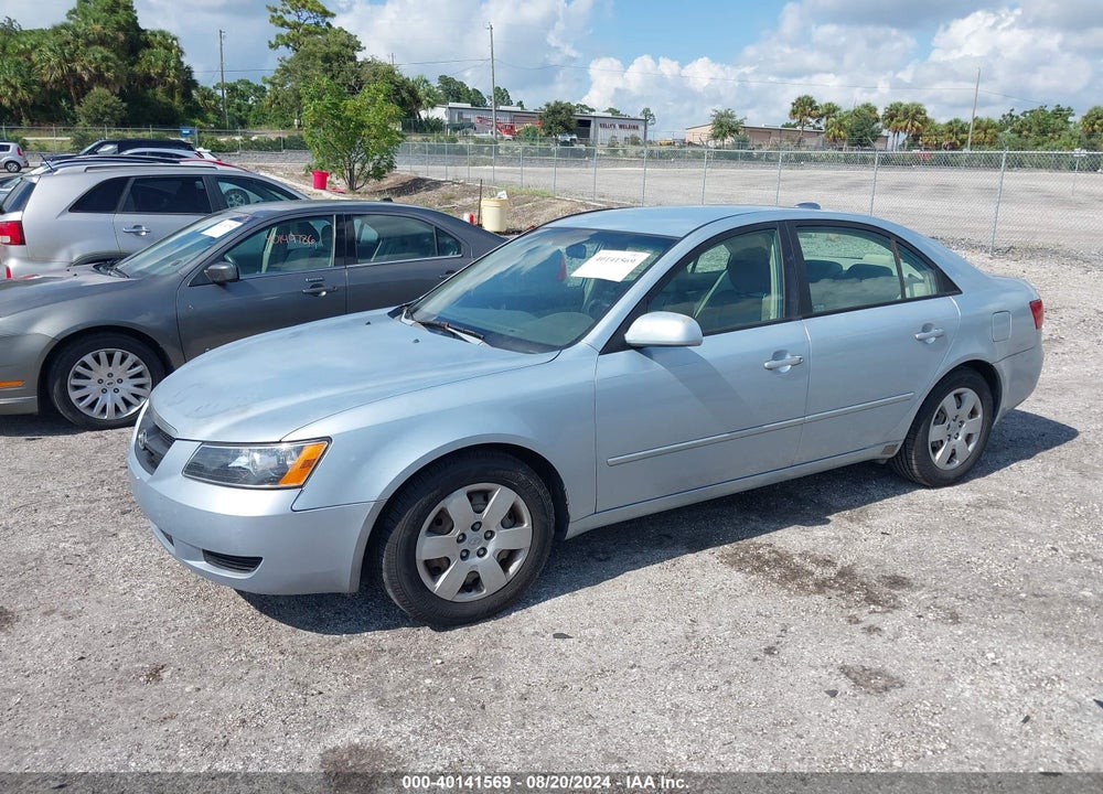 2008 HYUNDAI SONATA GLS V6 VIN: 5NPET46F58H346186