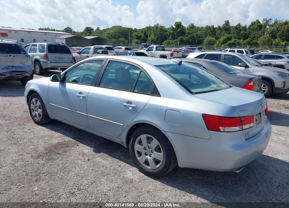 2008 HYUNDAI SONATA GLS V6 VIN: 5NPET46F58H346186