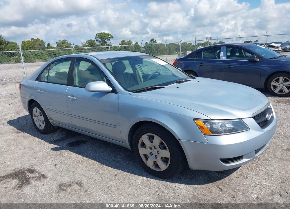 2008 HYUNDAI SONATA GLS V6 VIN: 5NPET46F58H346186