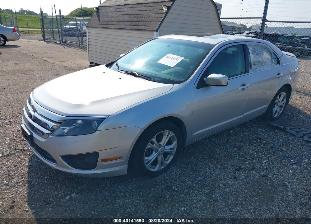 2012 FORD FUSION SE VIN: 3FAHP0HG7CR204059