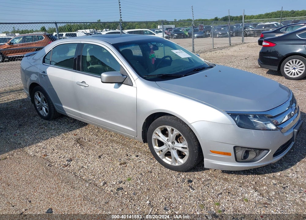 2012 FORD FUSION SE VIN: 3FAHP0HG7CR204059
