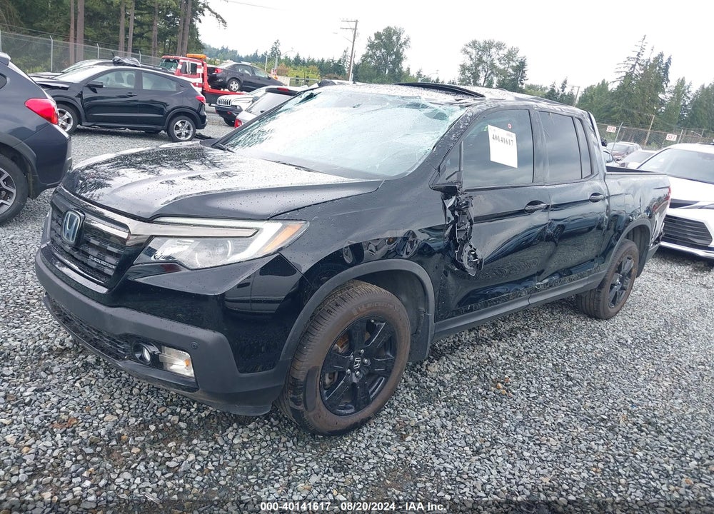 2017 HONDA RIDGELINE BLACK EDITION VIN: 5FPYK3F89HB001356