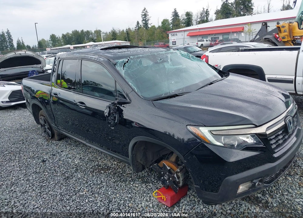2017 HONDA RIDGELINE BLACK EDITION VIN: 5FPYK3F89HB001356