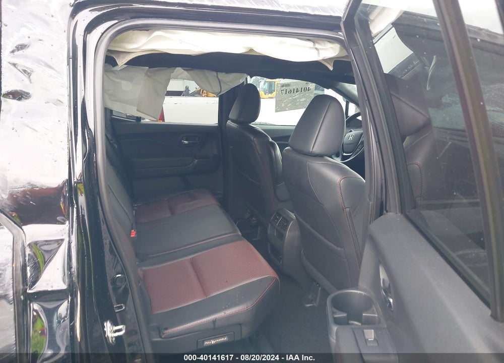 2017 HONDA RIDGELINE BLACK EDITION VIN: 5FPYK3F89HB001356