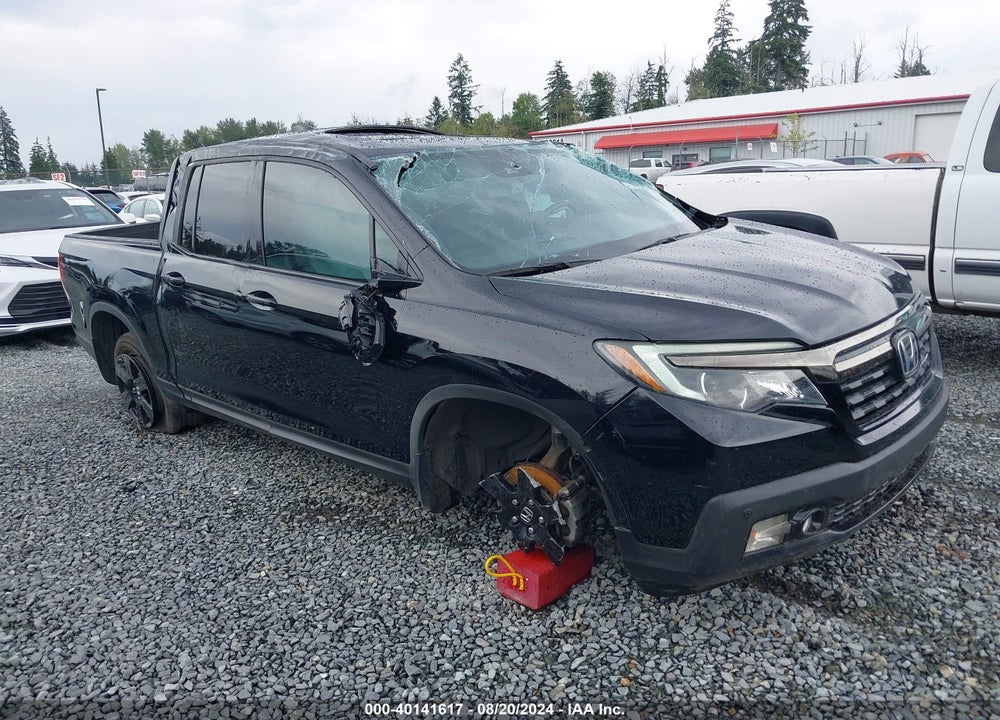 2017 HONDA RIDGELINE BLACK EDITION VIN: 5FPYK3F89HB001356