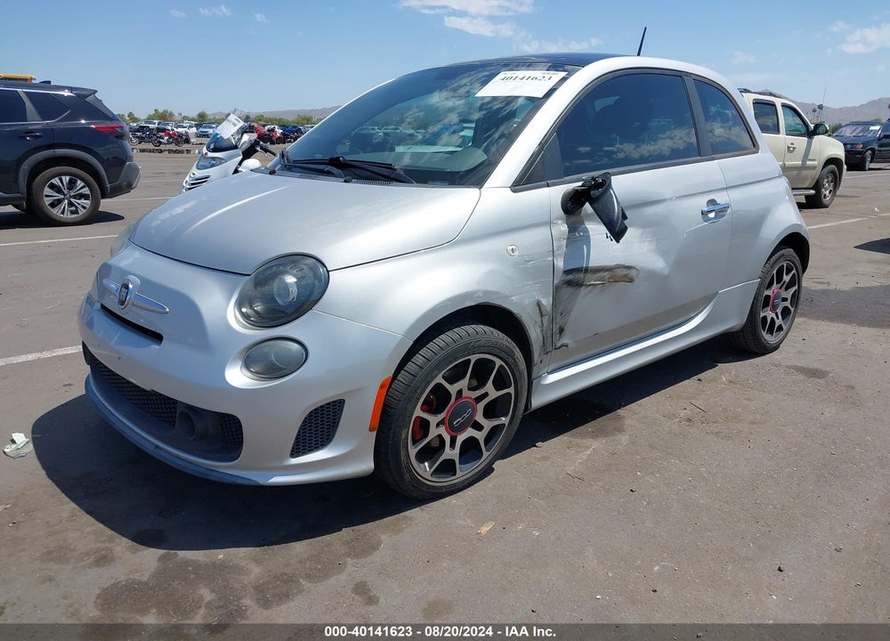 2013 FIAT 500 TURBO VIN: 3C3CFFHH7DT554531