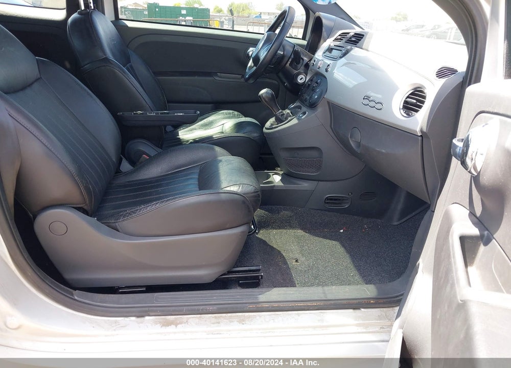 2013 FIAT 500 TURBO VIN: 3C3CFFHH7DT554531